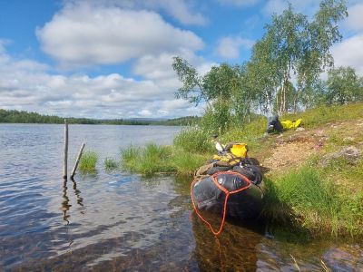 -Laukkujrvi-47km-Seestrecke-nach-Nikkaluokta